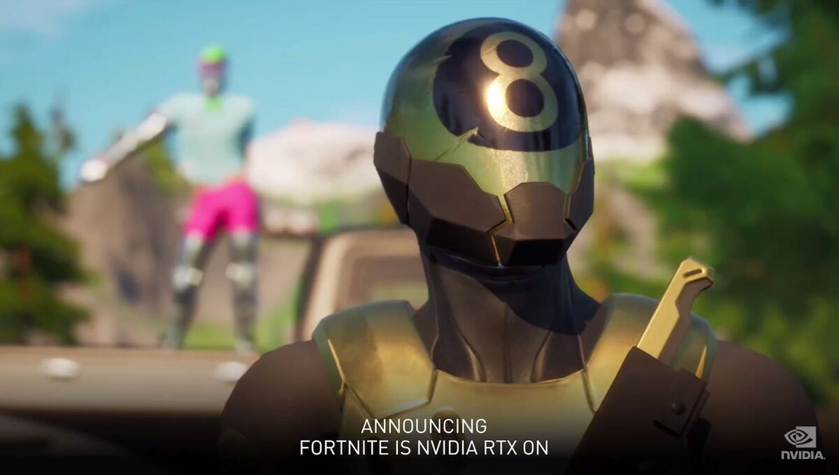 nvidia fortnite rtx on