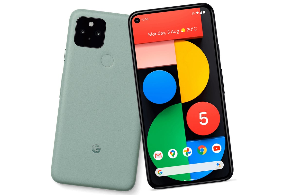 pixel 5 green leak