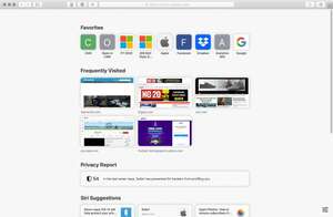 safari 14 macos start page