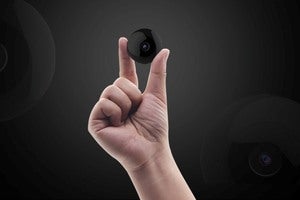 This cam records in HD, has night vision - and is 1.5 inches