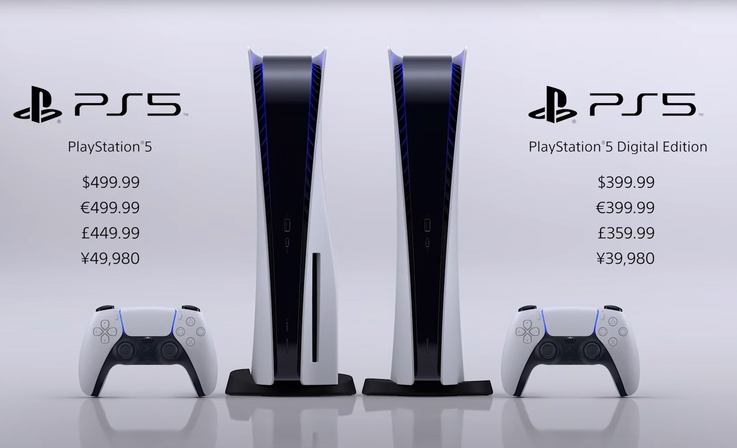 sony ps5 versions