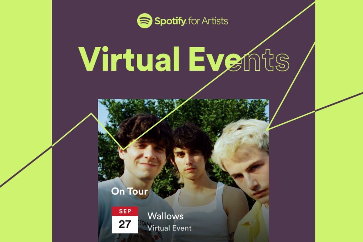 spotify virtual events splash