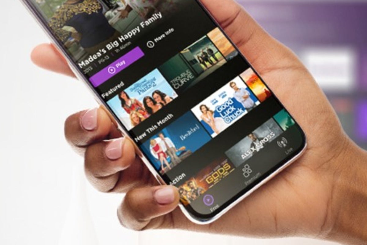 the roku channel mobile app main