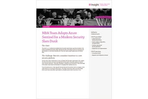 NBA Team Adopts Azure Sentinel for a Modern Security Slam Dunk