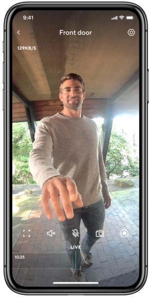 wyze video doorbell on iphone