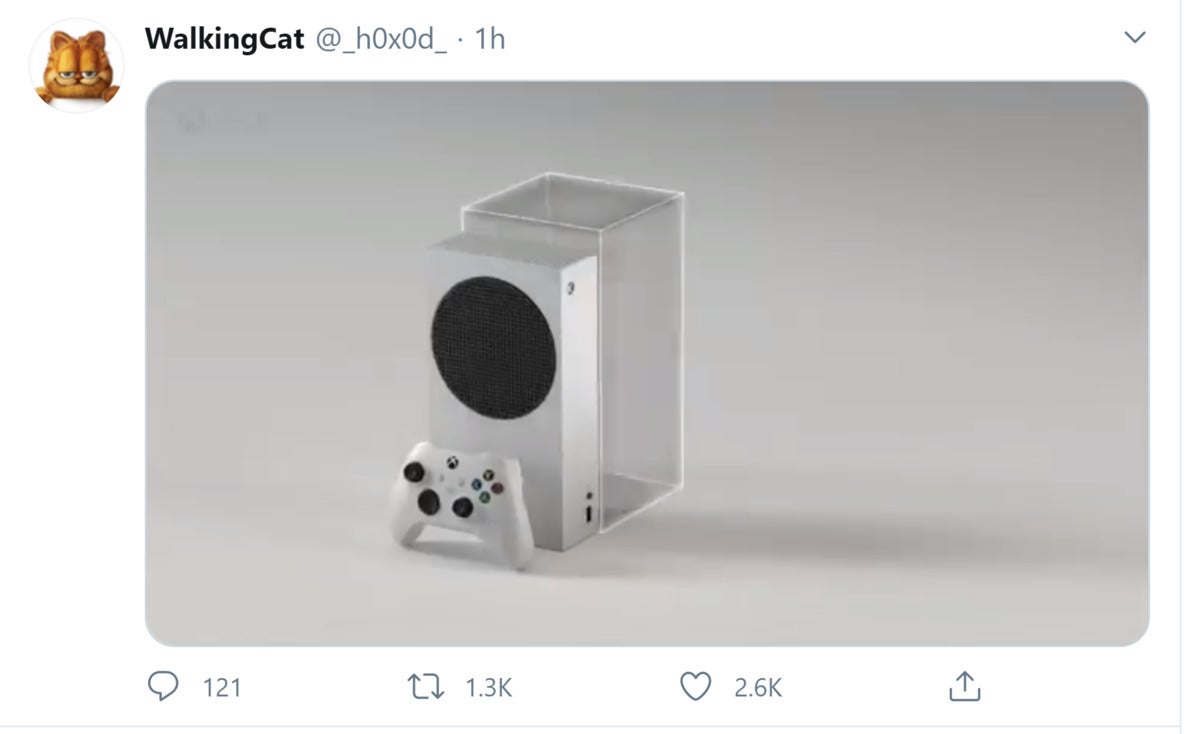 xbox series s walkingcat Microsoft twitter