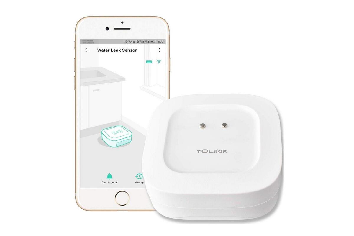 yolink water leak sensor