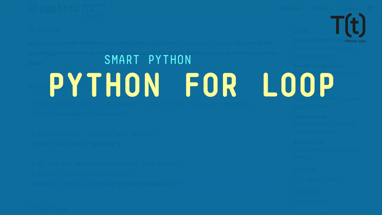 Image: Python for loop: How to easily iterate over collections of items