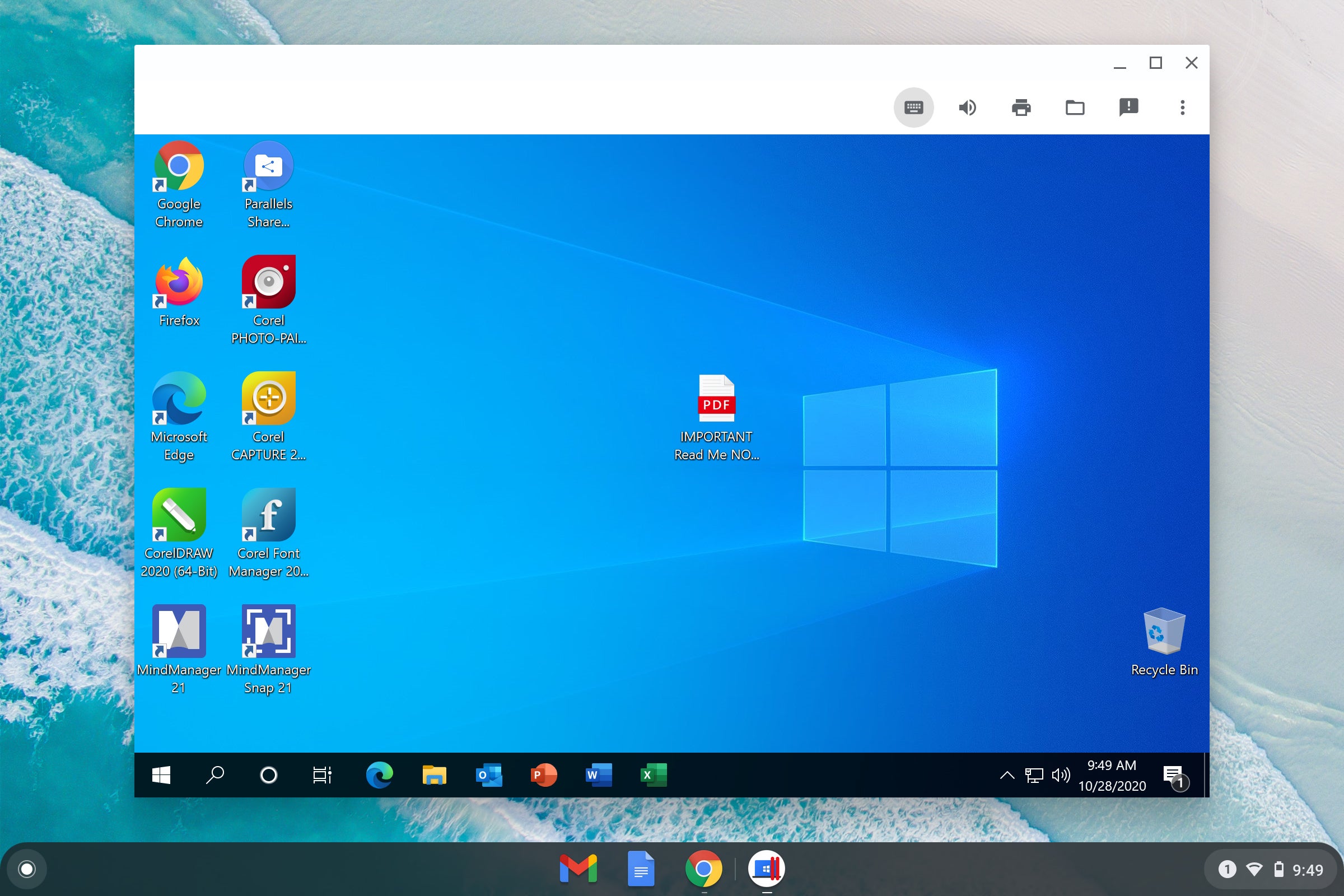 windows desktop application