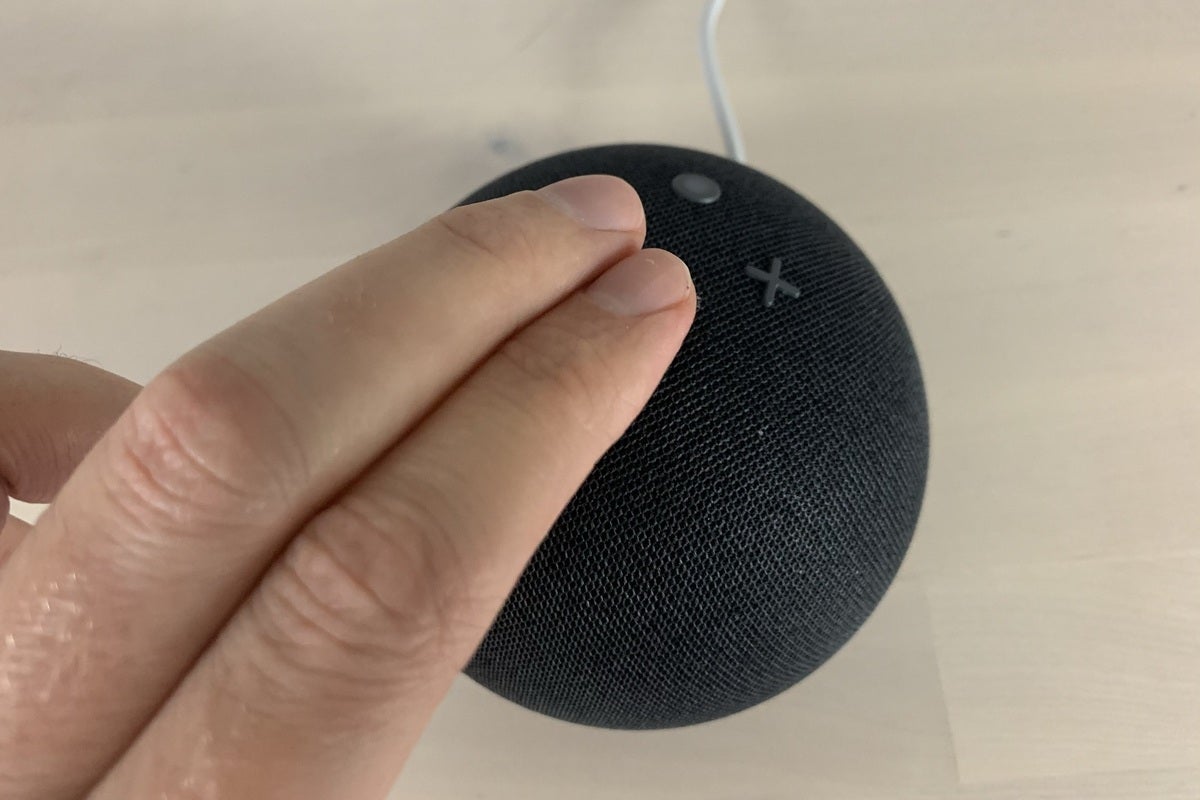 How do i turn on the microphone on my echo Amazon Echo Dot 4th Gen Review The New Dot Delivers A Revamped Look And Slightly Better Sound Techhive
