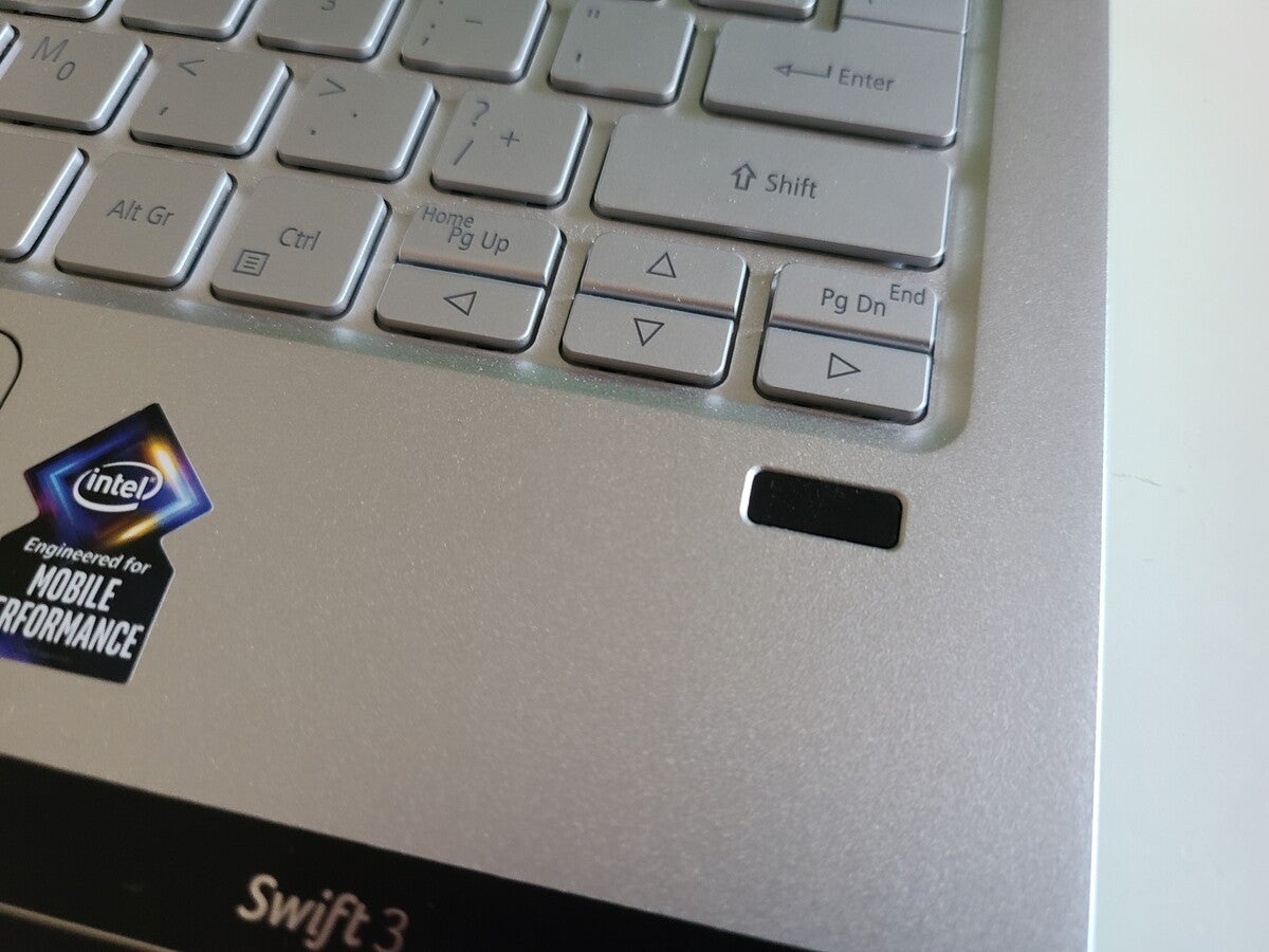 Acer Swift 3 (SF313-52) fingerprint reader
