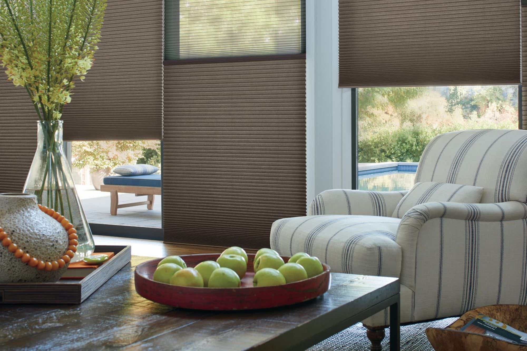 Hunter Douglas Duette shade with PowerView Automation