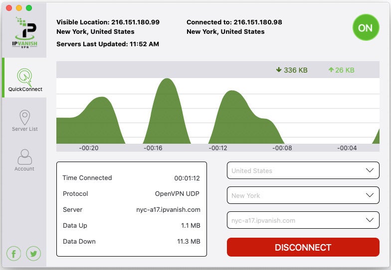 ipvanish vpn for my pc