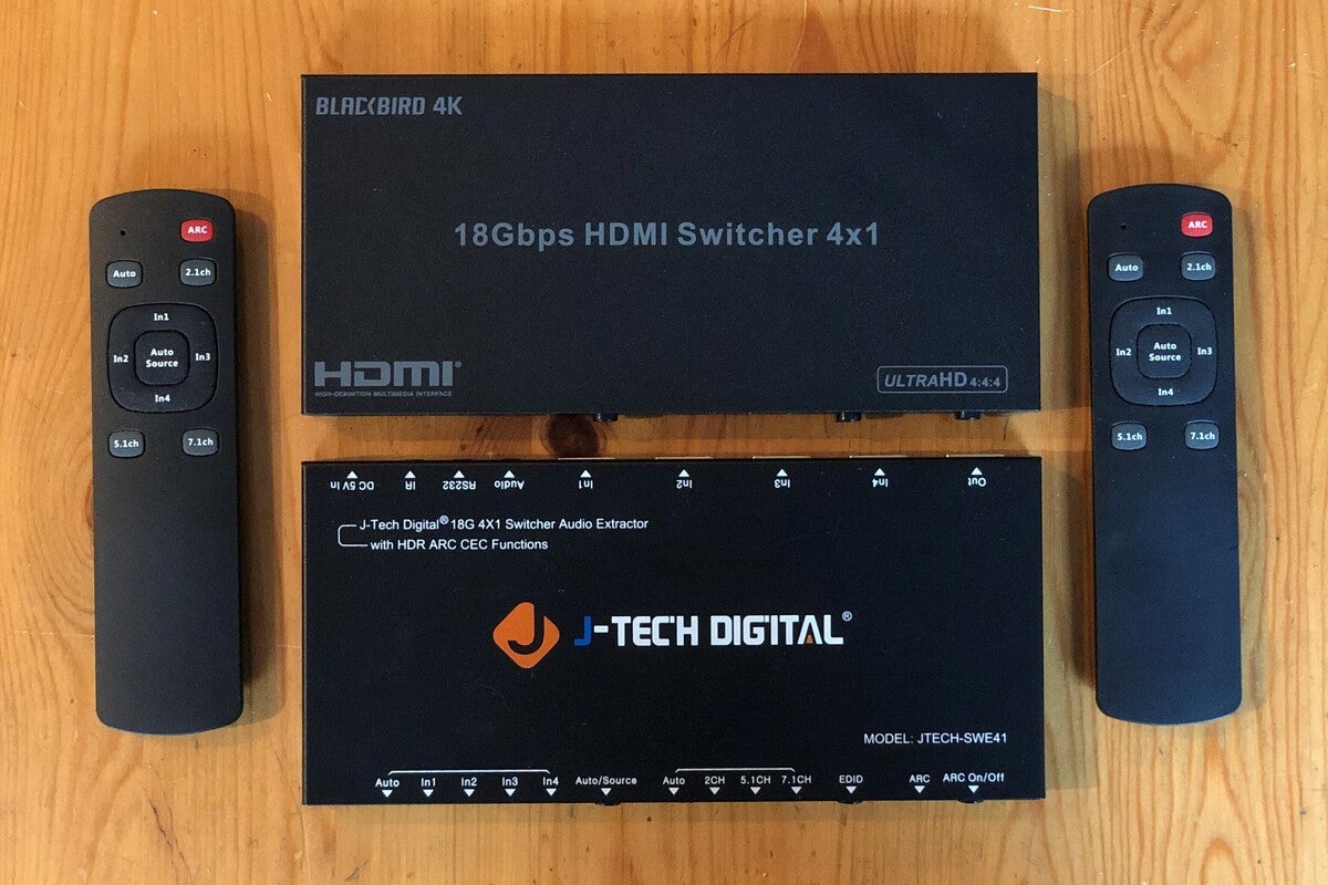 j tech and monoprice hdmi switchers compared