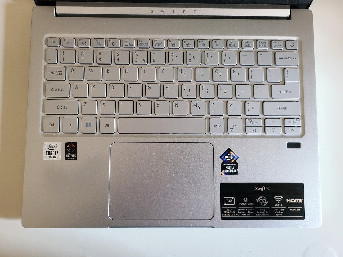 Acer Swift 3 (SF313-52) keyboard