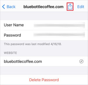 mac911 share password ios highlighted