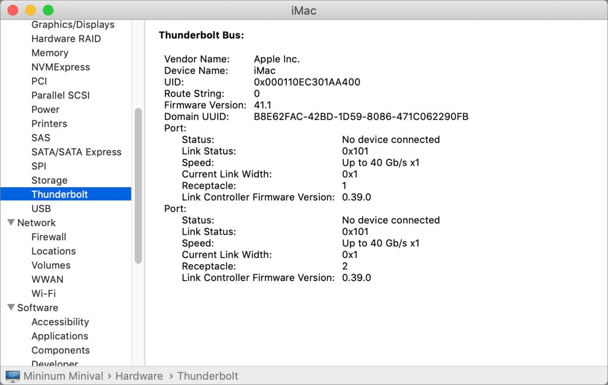 osx check thunderbolt version osx check thunderbolt version