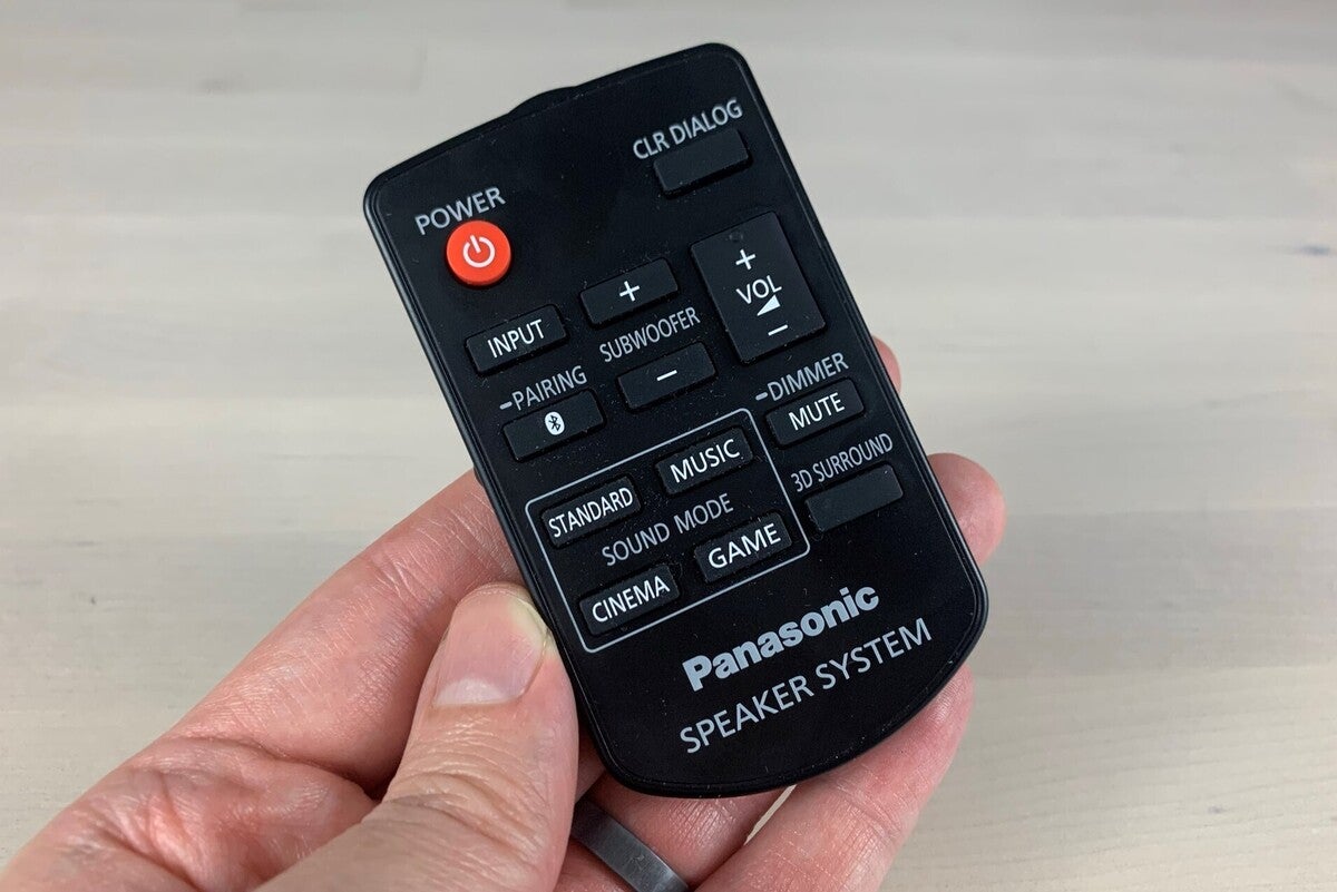 panasonic soundslayer remote