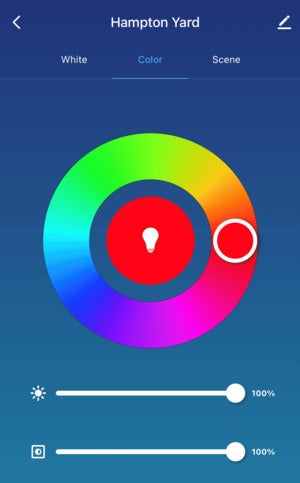 peace by hampton br30 app interface