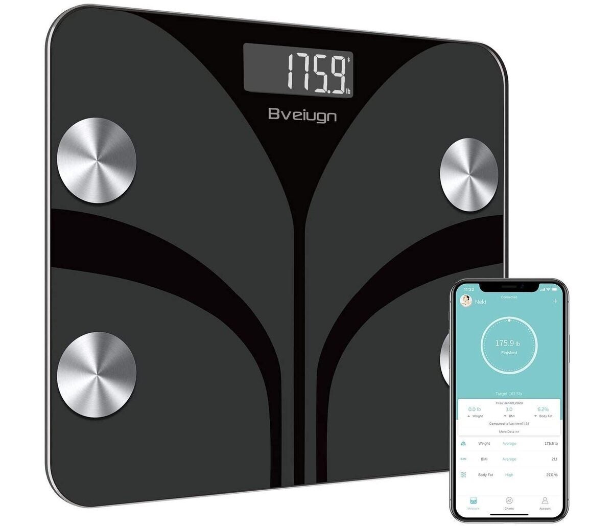 This smart bathroom scale is on sale for $21 | TechConnect