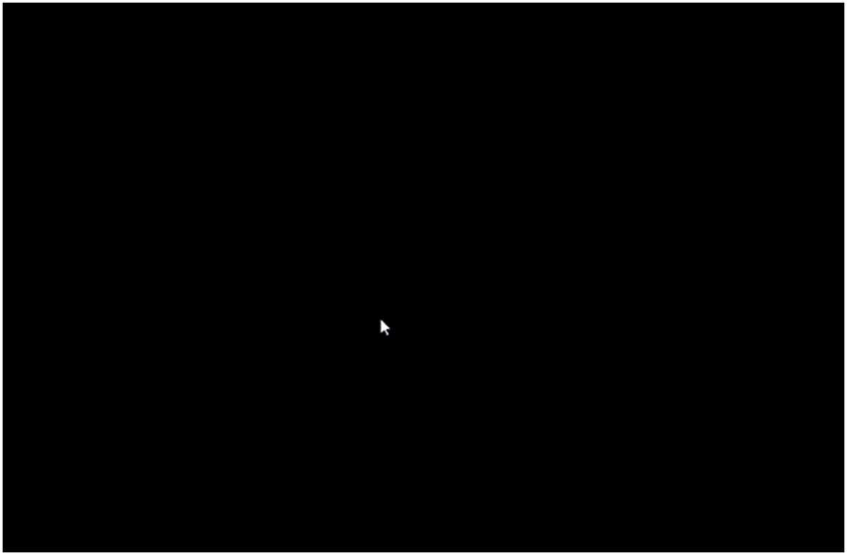 win10 black screen cursor