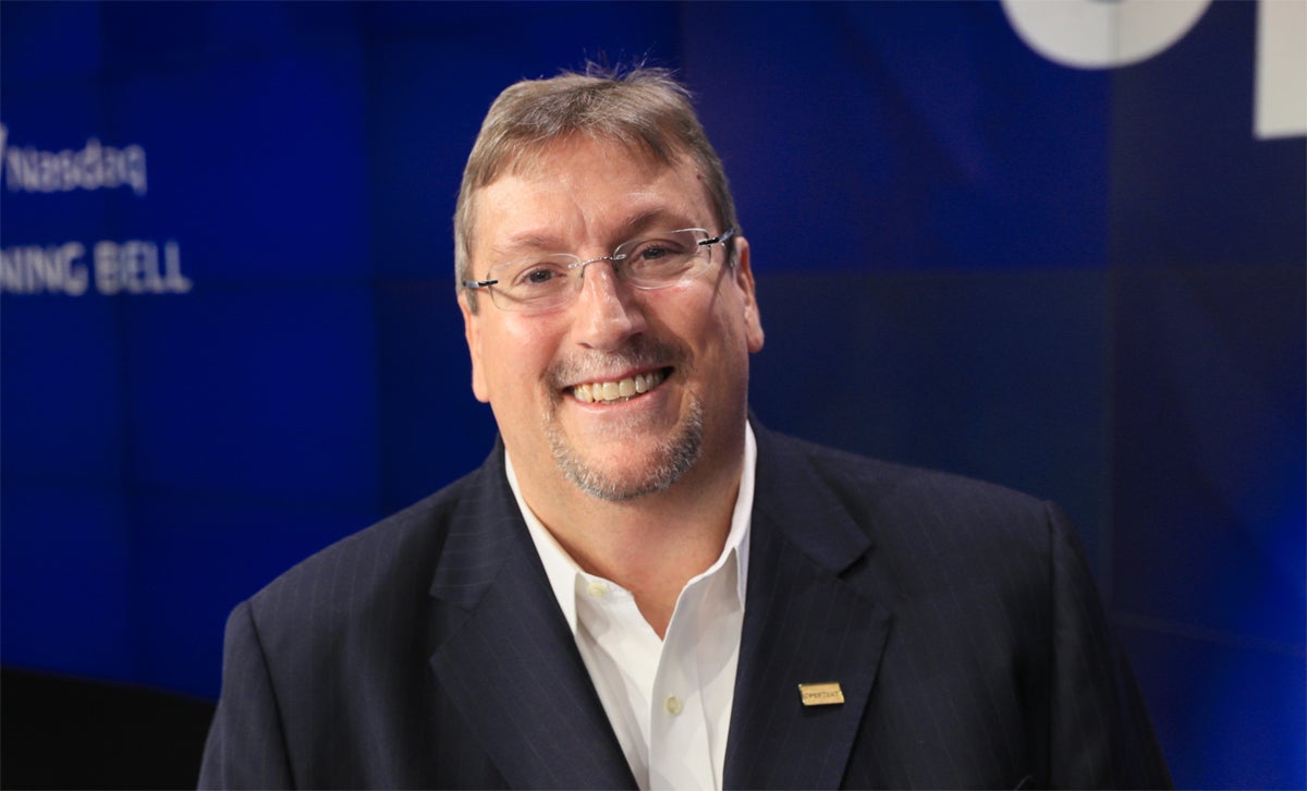 Image: OpenText CEO: Organizations Must Rethink Approach to Business, Technology 