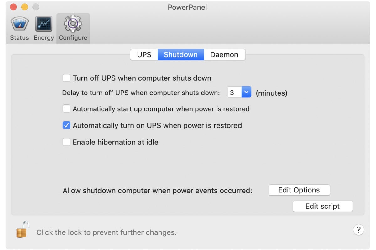 amazonbasics software shutdown configuration