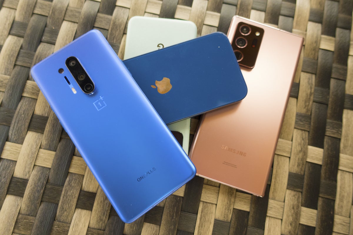 iphone android pile