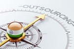 How has coronavirus affected Indian outsourcing?