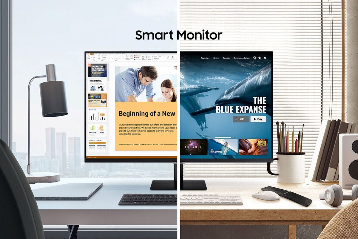 Image: Samsung introduceert Smart Monitoren voor de thuiswerkplek