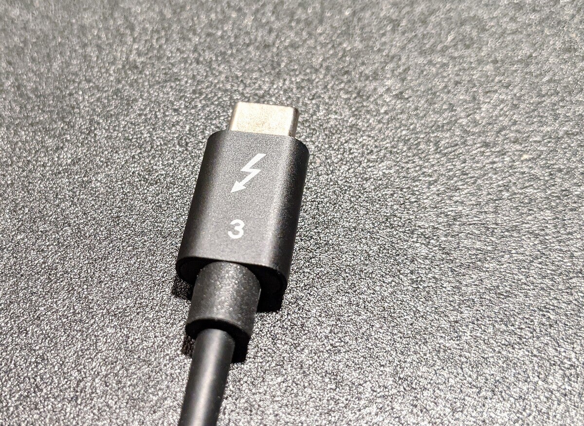 thunderbolt 3 cable