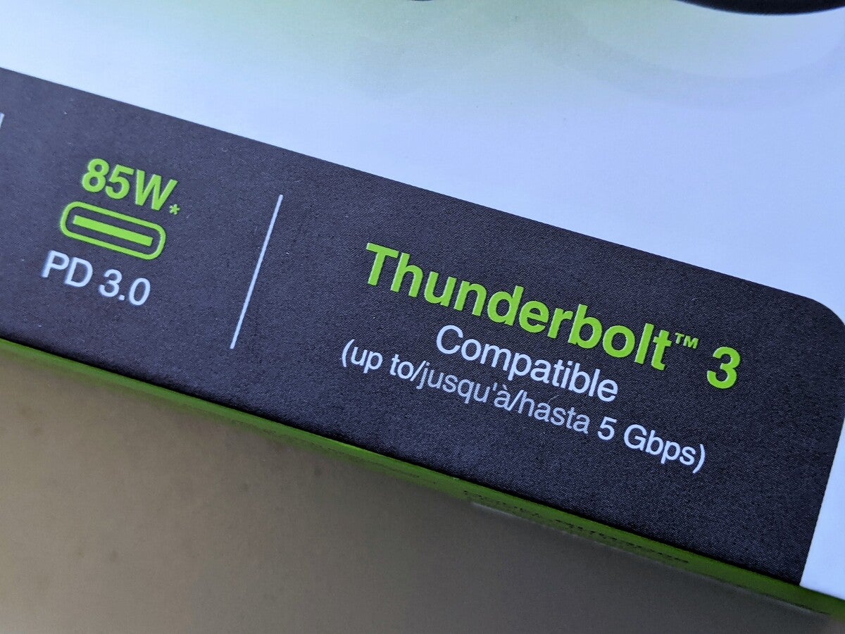 thunderbolt 3 compatible dock