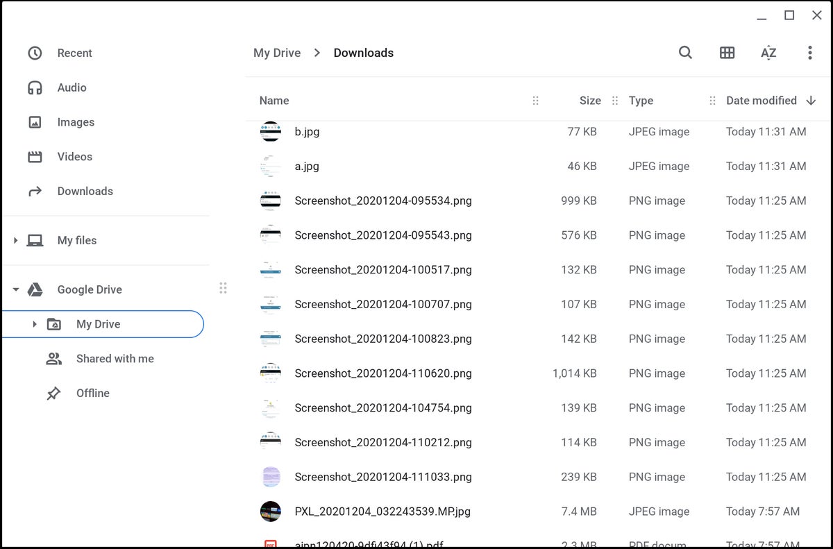 01a google drive fixes chrome os files app