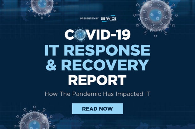 Image: Sponsored by Service Express: COVID-19 IT Response & Recovery Report