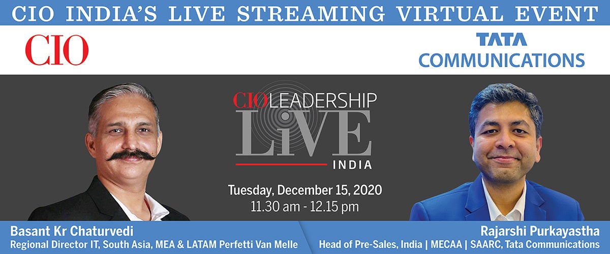 CIO Leadership Live 15thDec20 Tata Communication