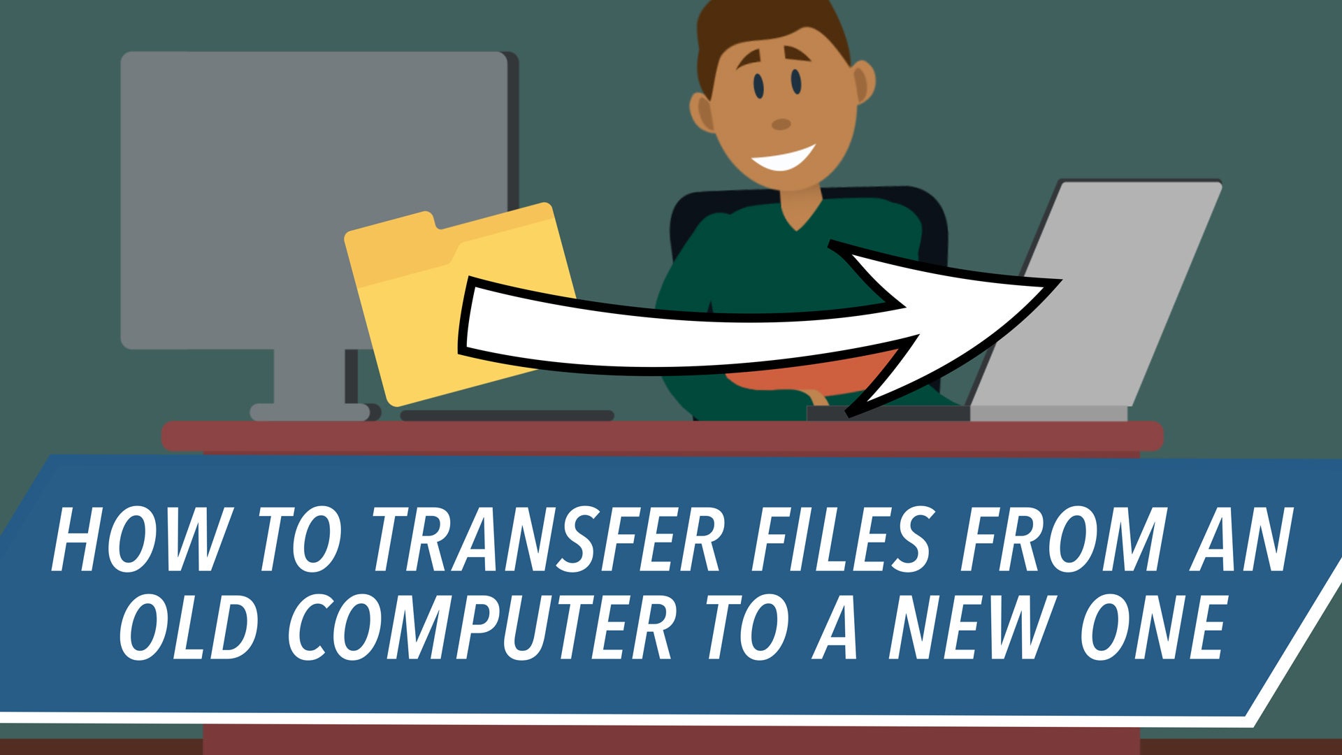 how to transfer files to new computer