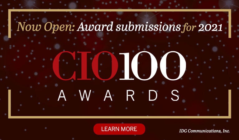 2021 CIO 100 awards