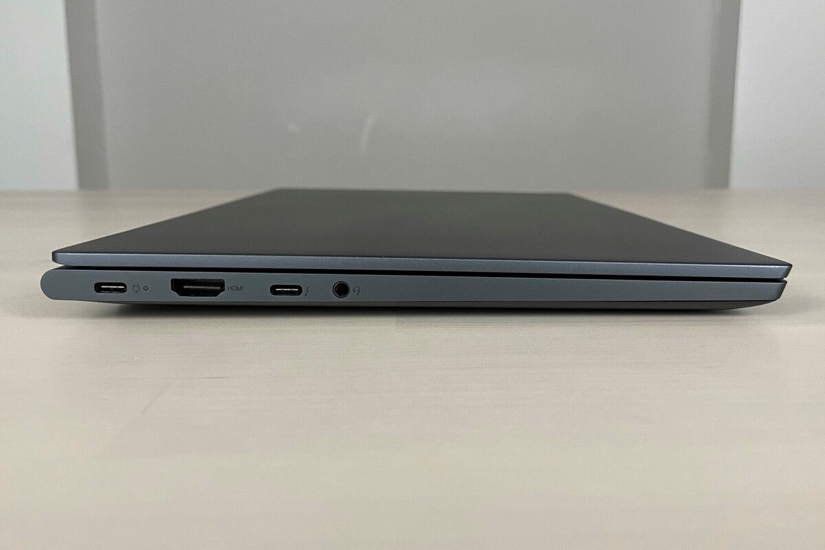 lenovo ideapad slim 7 14iil05 left side