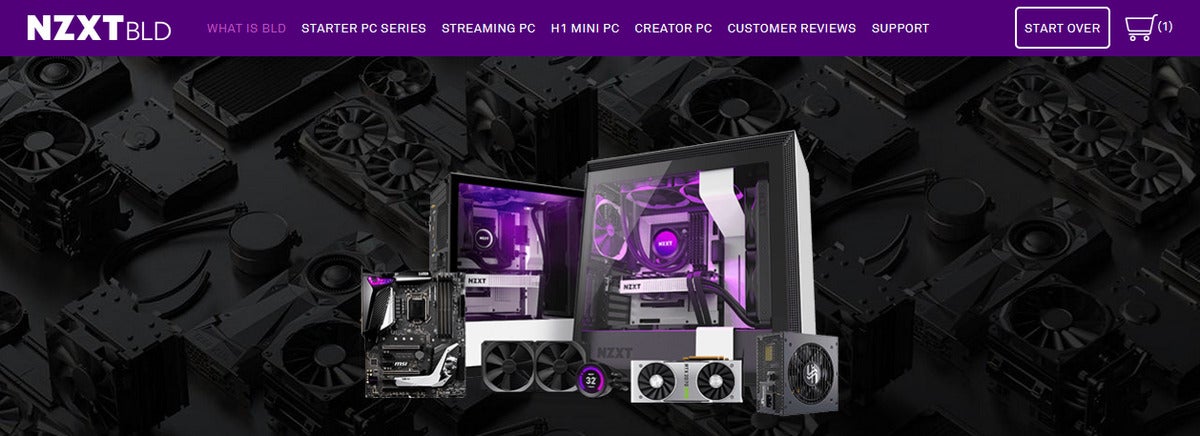 NZXT BLD website