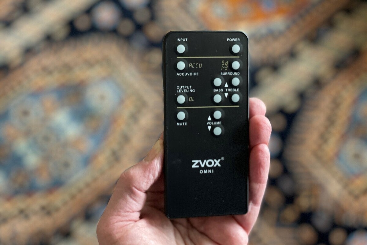 zvox soundbase 440 remote