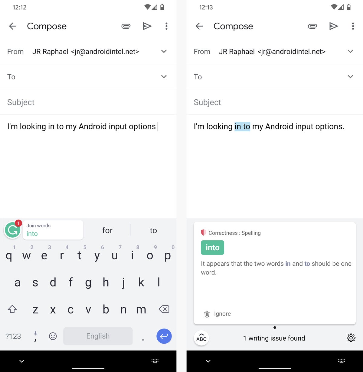 05 android keyboard apps grammarly correction