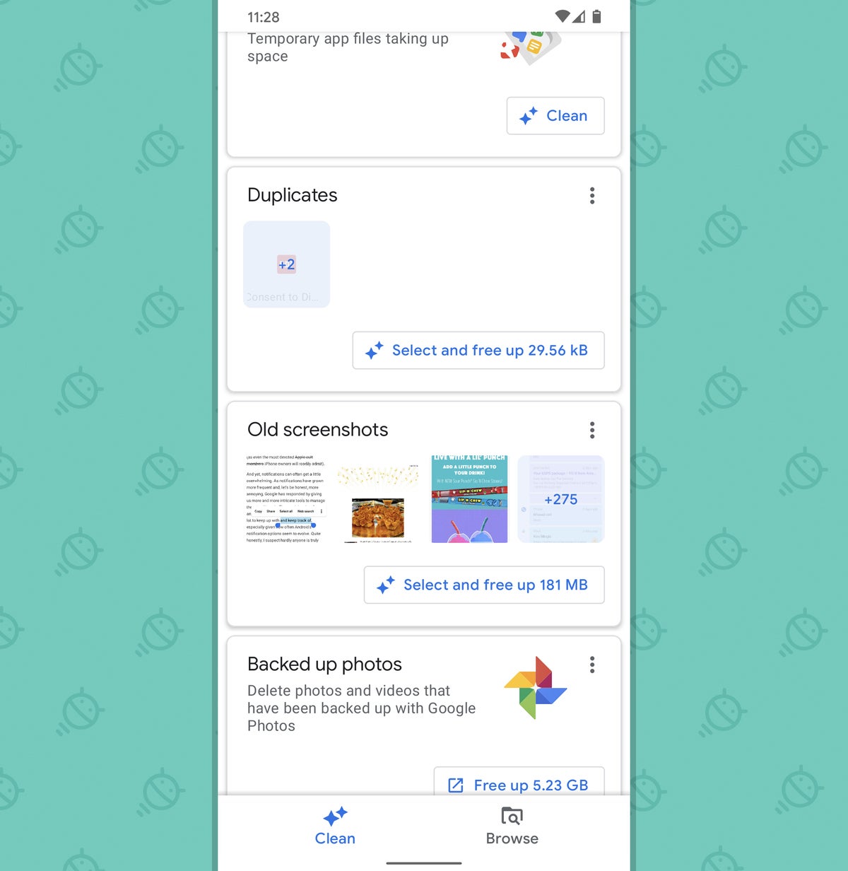 Android Maintenance: Storage