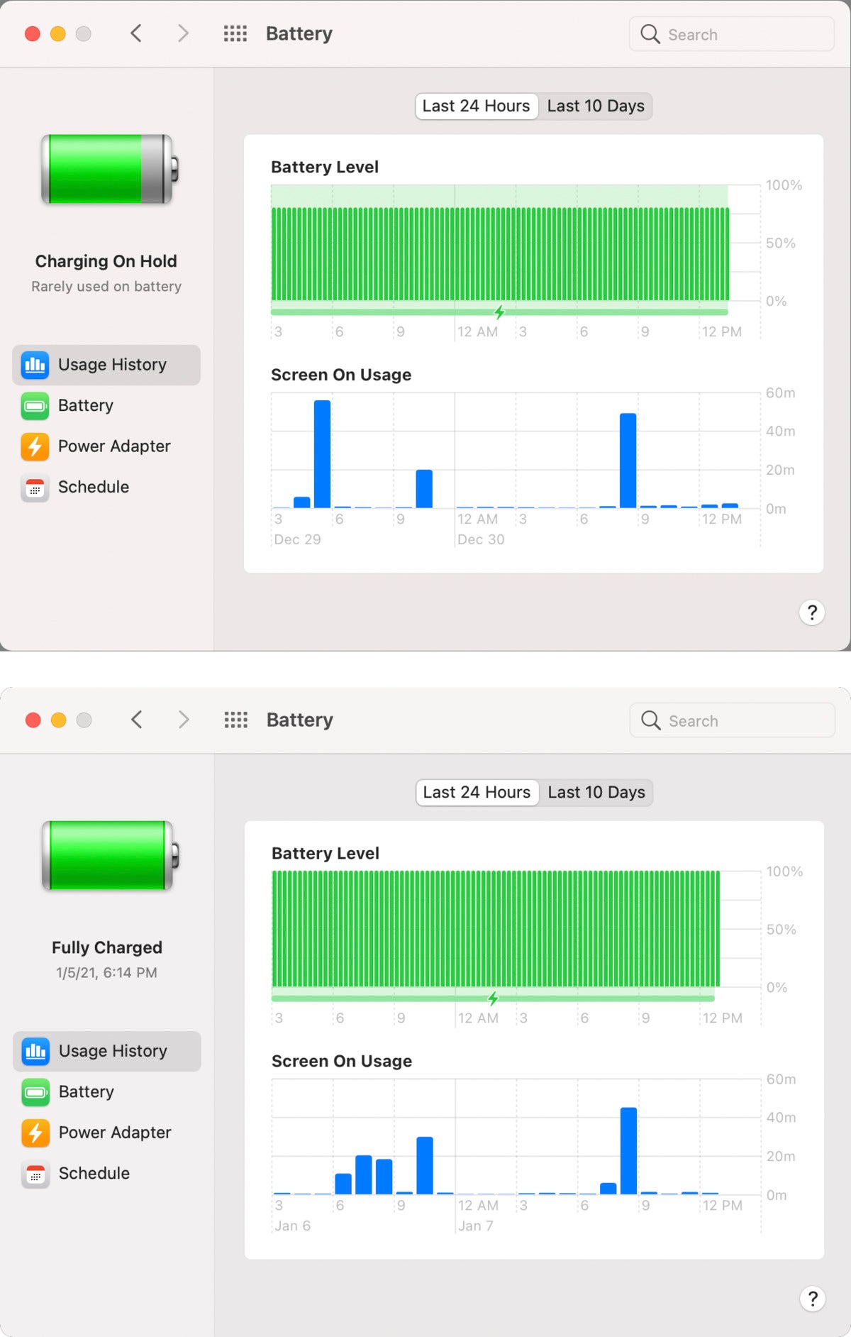 mac911 big sur battery history combo