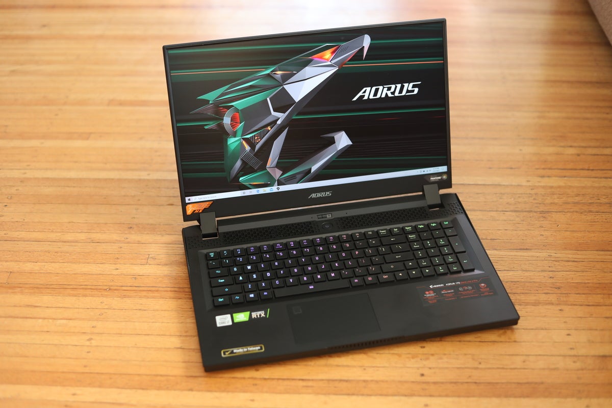Aorus 17 with GeForce RTX 3080 and Core i7-10870H
