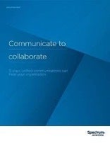 Image: Sponsored by Spectrum Enterprise: With unified communications, organizations can take collaboration to new heights.