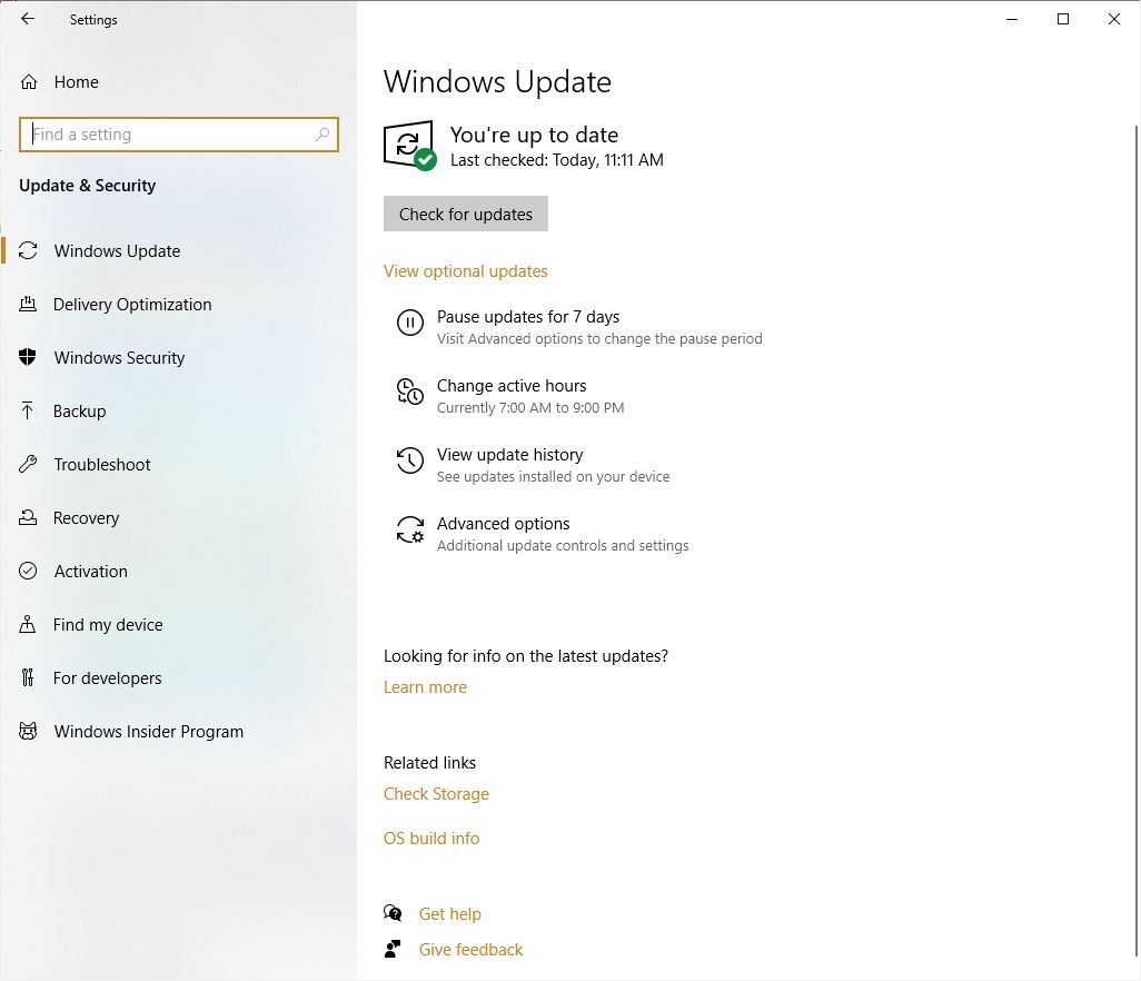 update windows 10 to latest version