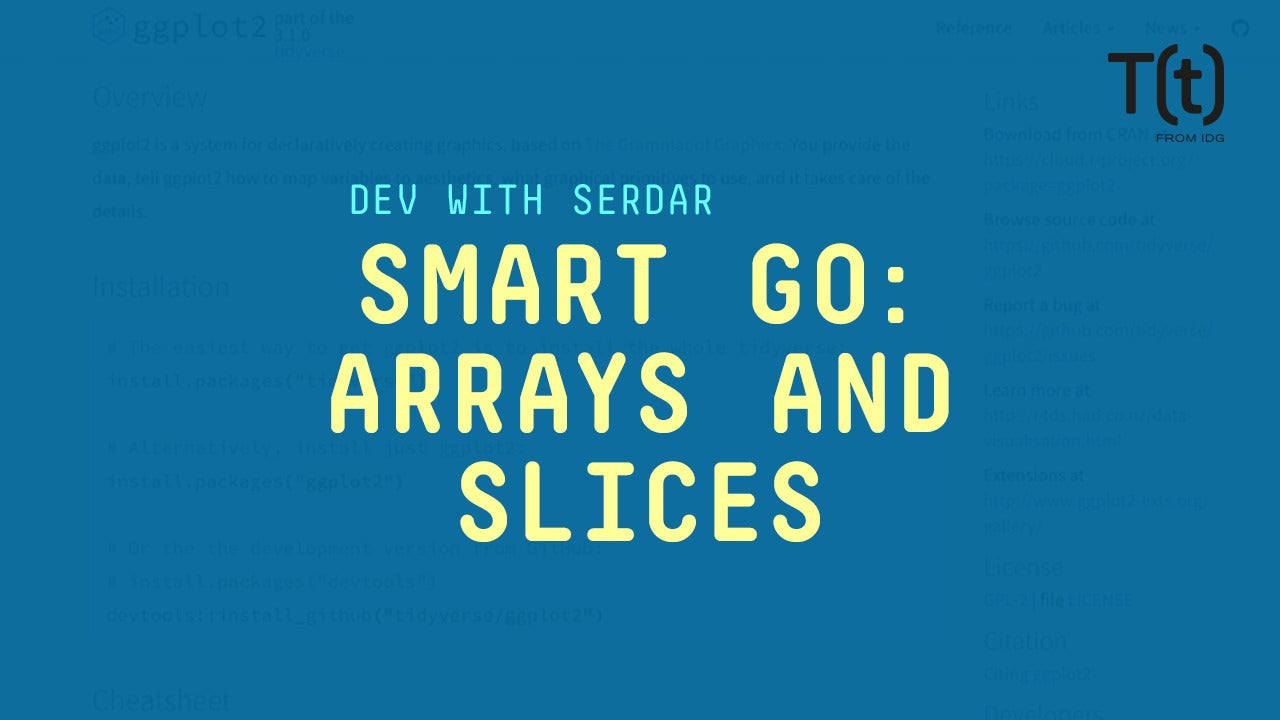 Image: How to use arrays and slices in Go
