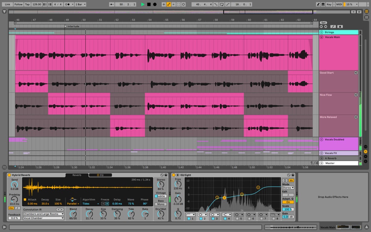 audio data protocol ableton 10 suite