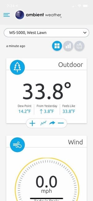 ambient weather app dashboard