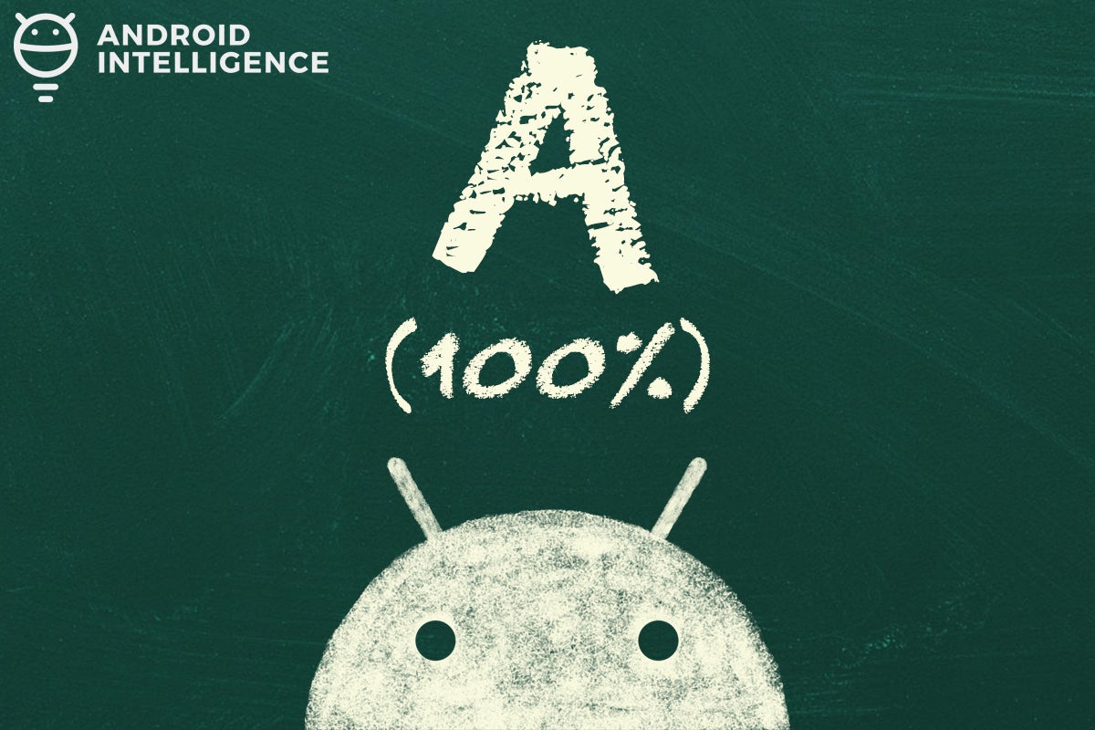 Tarjeta de informe de actualización de Android 11: Google (A, 100%)